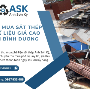 Thu Mua Sắt Thép Phế Liệu Giá Cao Tại Bình Dương