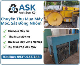 Thu Mua Máy Móc, Sắt Đồng Nhôm Giá Cao