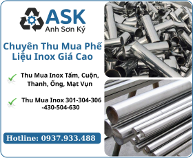 Thu Mua Phế Liệu Inox Giá Cao
