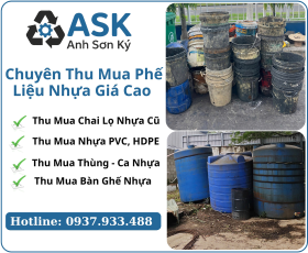 Thu Mua Phế Liệu Nhựa Giá Cao